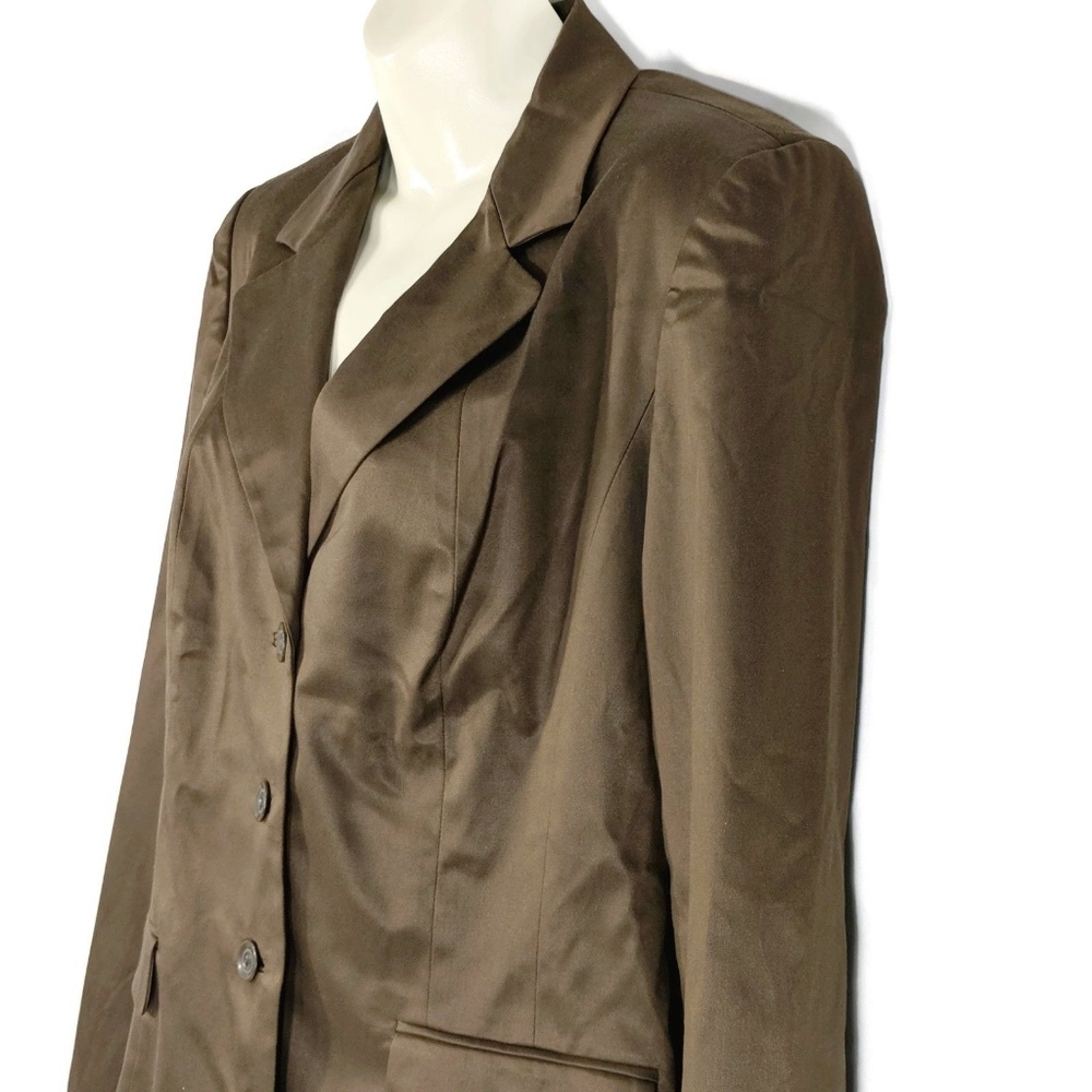 NWT $178 TALBOTS Stretch Silk Blend Blazer Size 6 - Picture 2 of 8